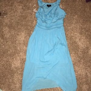 Blue maxi dress